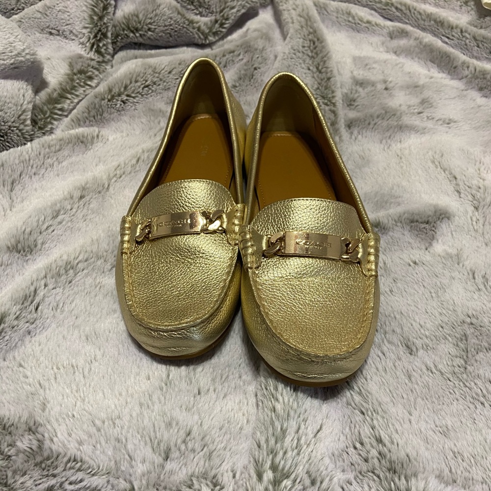 Gold Coach Shoes